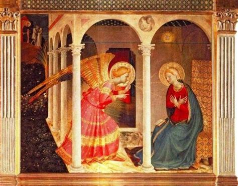 Paintings Of The Annunciation Fra Angelico Painting Annunciation