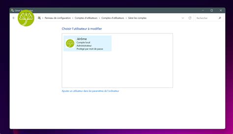 Windows 11 Comment Renommer Ou Modifier Son Nom Dutilisateur GinjFo