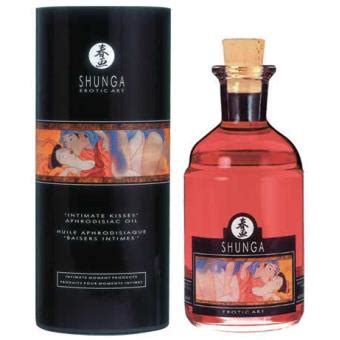 Shunga Huile Aphrodisiaque Fraise Vin P Tillant Achat Prix Fnac