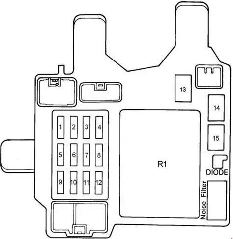 91 96 Lexus Es 300 Xv10 Fuse Box Diagram