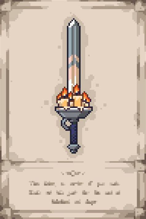 Swordtember Day 2 Candle R PixelArt