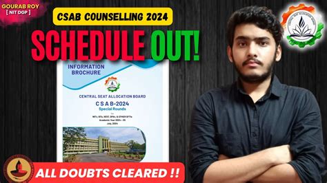 CSAB Counselling 2024 COMPLETE SCHEDULE Dates Registration Choice