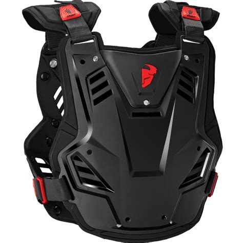 Thor New Mx Sentinel Xp Mask Wrap Black Chest Protector Motocross Body