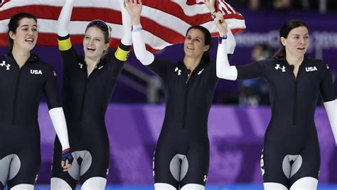 Winter Olympics Usa Speed Skating Pervy Uniforms Daily Telegraph