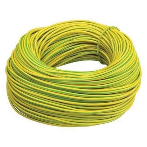 Polycab Sqmm Single Core Fr Pvc Ins Copper Flexible Cbl Yellow