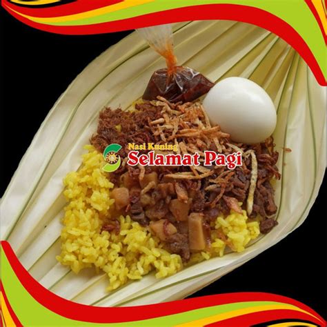 Jual Nasi Kuning Selamat Pagi Manado Daun Woka Tanpa Telur