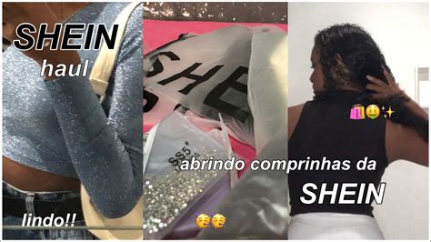 Abrindo Comprinhas Da Shein Try On Haul Youtube