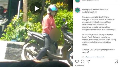 Viral Video Pria Masturbasi Di Pinggir Jalan Payakumbuh Polisi Duga