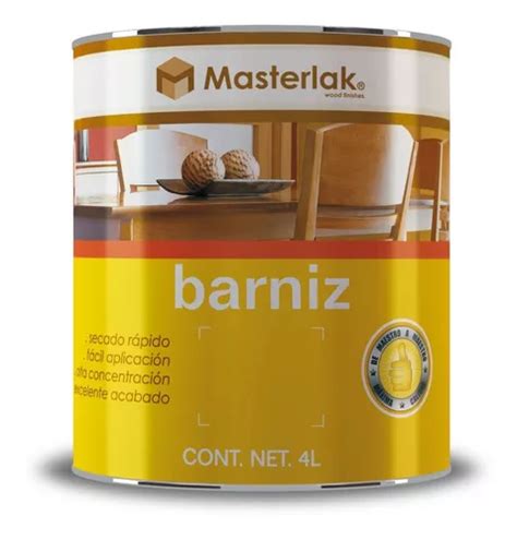 Barniz Entintable Transparente Brillante 4 Lt Acuario Mm9504 MercadoLibre