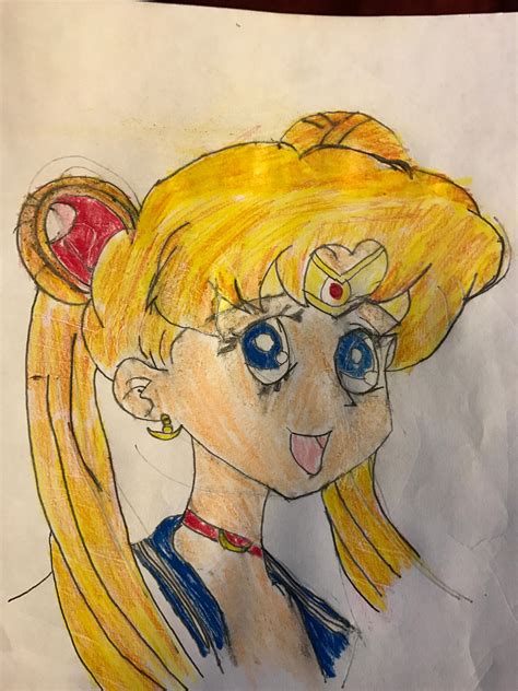 Sailor Moon Sketch by BlueEyedLepus on DeviantArt