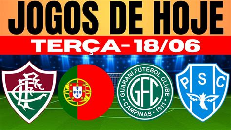 Jogos De Hoje BrasileirÃo I TerÇa Feira 18 06 2024 Jogos De Hoje