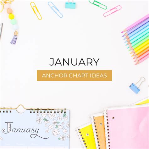 January Anchor Charts Popular January Activities For Your Classroom