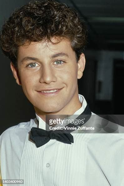 American Actor Kirk Cameron Wearing A White Shirt And A Black Bow News Photo Getty Images