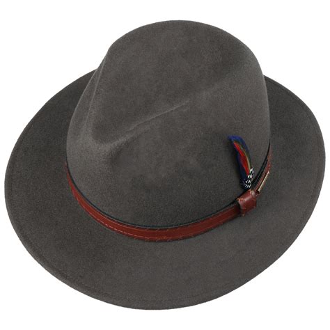 Terrick Traveller Wool Felt Hat By Stetson