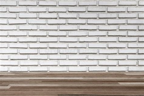 Wood Floor And Brick Wall Stock Image Image Of Design 67350957