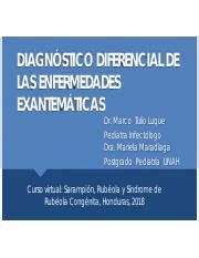 Diagnostico Diferencial Pdf Diagn Stico Diferencial De Las