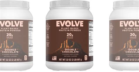 Evolve Plant Based Protein Powder 2 Pound Canister Just 13 Shipped On