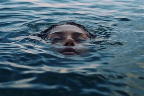 Premium Photo | Woman posing underwater