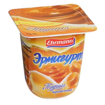 Пудинг Эрмигурт Карамельный 3% 4шт*100 гр - купить продукты по выгодной ...