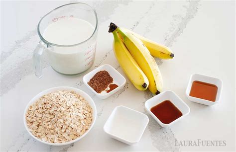 Bananas Foster Overnight Oats Recipe Laura Fuentes