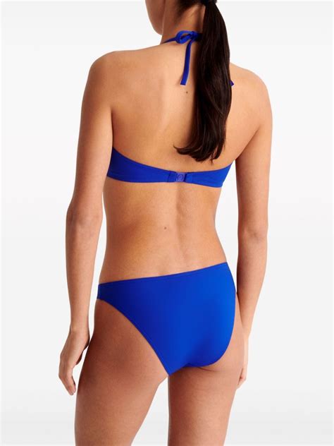 Eres Fripon Low Rise Bikini Bottoms Blue Farfetch