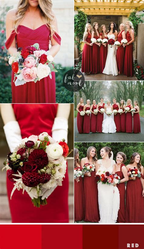 Bridesmaids Dresses By Colour And Theme That Could Work For Different Wedding Motifs 1 Fab