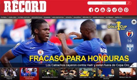 Así Ve La Prensa Internacional La Eliminación De Honduras