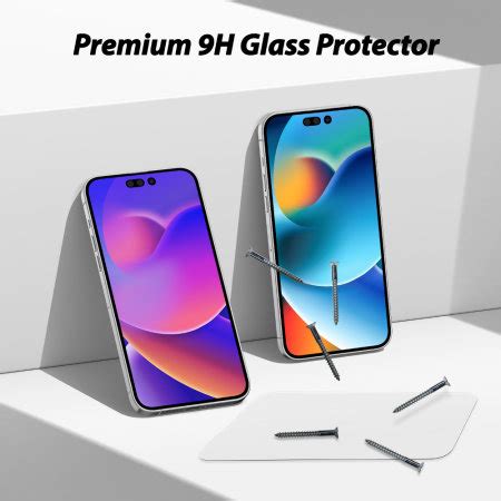 Whitestone Dome Pack Tempered Glass Screen Protectors With Uv Lamp