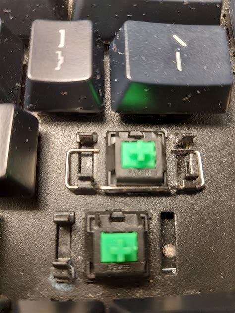 The Stock Stabs On My Keyboard Broke Its A Razer Blackwidow Tournament