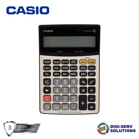 Casio DJ 220D PLUS Check Calculator Lazada PH