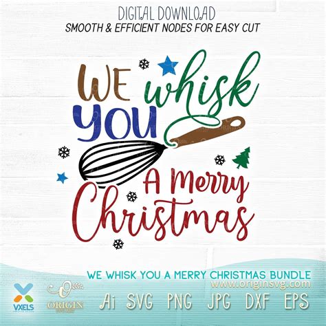 We Whisk You A Merry Christmas Free Svg 245 Best Free Svg File