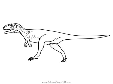 Megalosaurus Dinosaurs Coloring Pages Sketch Coloring Page The Best