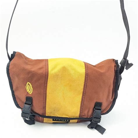 Timbuk2 Messenger Bag Yellow And Rust Color Gem