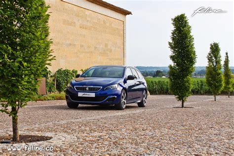 Photo Essai Peugeot 308 SW GT Bleu Magnetic 2 0 BlueHDi 180 EA