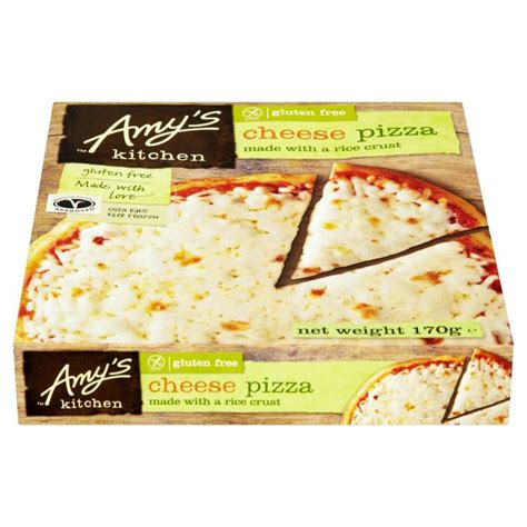 Amys Kitchen Gluten Free Rice Crust Cheese Pizza Frozen Ocado