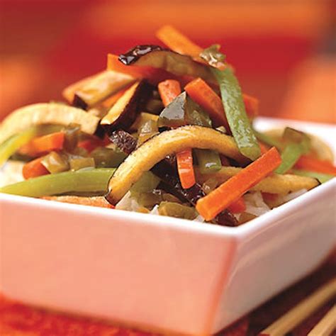 Five Spice Tofu Stir Fry With Carrots And Celery Recipe Epicurious