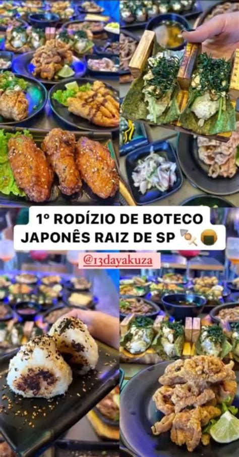 Restaurante Izakaya Inova Rod Zio De V Rios Pratos Japoneses