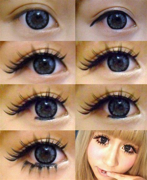 Easy Gyaru Makeup Maquillaje Gyaru Tutoriales De Maquillaje Gyaru