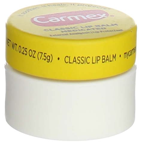 Carmex Classic Lip Balm Medicated 0 25 Oz Pack Of 3