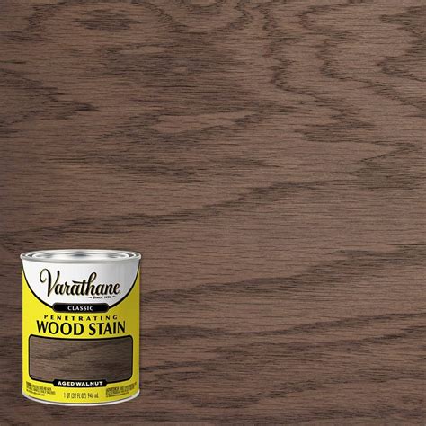 Varathane 1 Qt Aged Walnut Classic Wood Interior Stain 2 Pack 369860