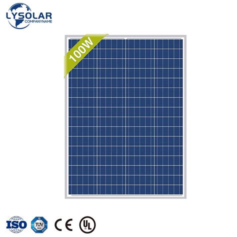 Linyue W Polycrystalline Solar Panel W Watts V Volts