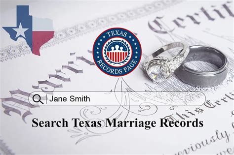 Discover Free Texas Marriage Records License Lookup Resource