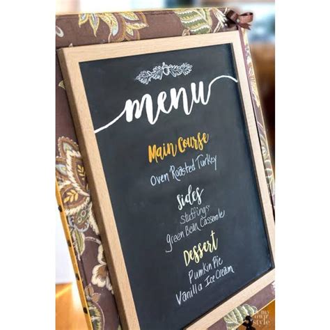 Jual Papan Tulis Kapur Chalkboard Blackboard Menu Cafe Dengan Atau