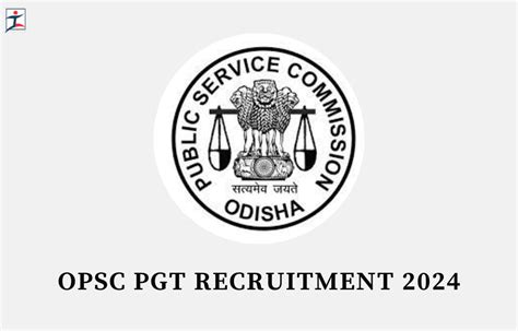 Opsc Pgt Recruitment Apply Online Starts For Vacancies