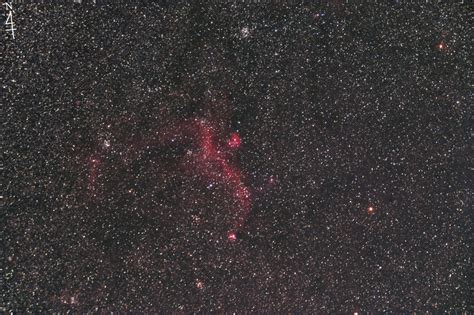 かもめ星雲（ic2177＋ngc2327）の天体写真と位置がわかる星図や撮影データ｜天体写真ナビ