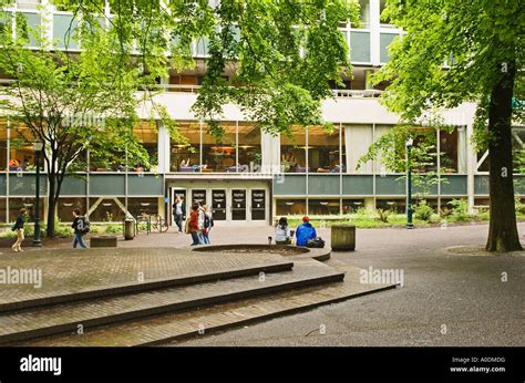 Portland State University campus in downtown Portland Oregon Stock ...