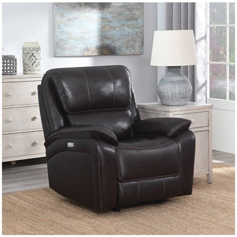 Barcalounger Leather Power Swivel Glider Recliner Costco Australia