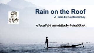 Rain on the Roof | PPT