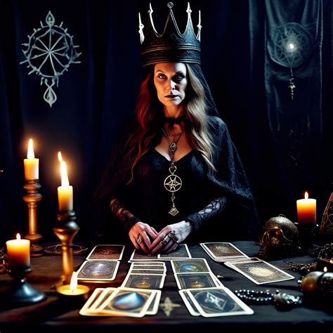 Witch Tarot Witchcraft Magic Occult Black Magic Realistic By La Noche