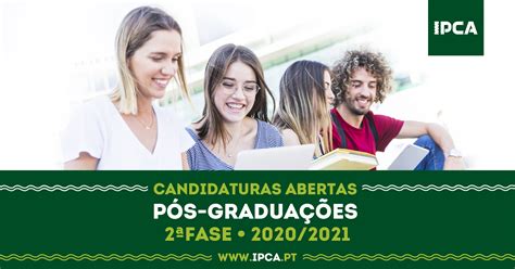 Ipca Abre Fase De Candidaturas Para Cursos De P S Gradua O Ipca